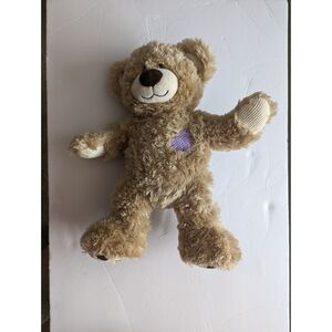 Build a Bear Champ Bear Plush Patches Corduroy Tan 16 inches